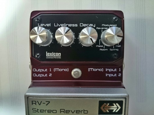 おすすめリバーブエフェクター、デジテック HardWire RV-7