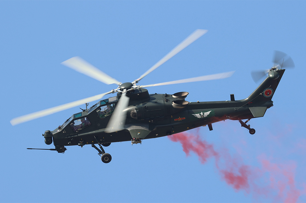 Chinese Z-10G Attack Helicopter 05849-1/48 Series-TRUMPETER（china）