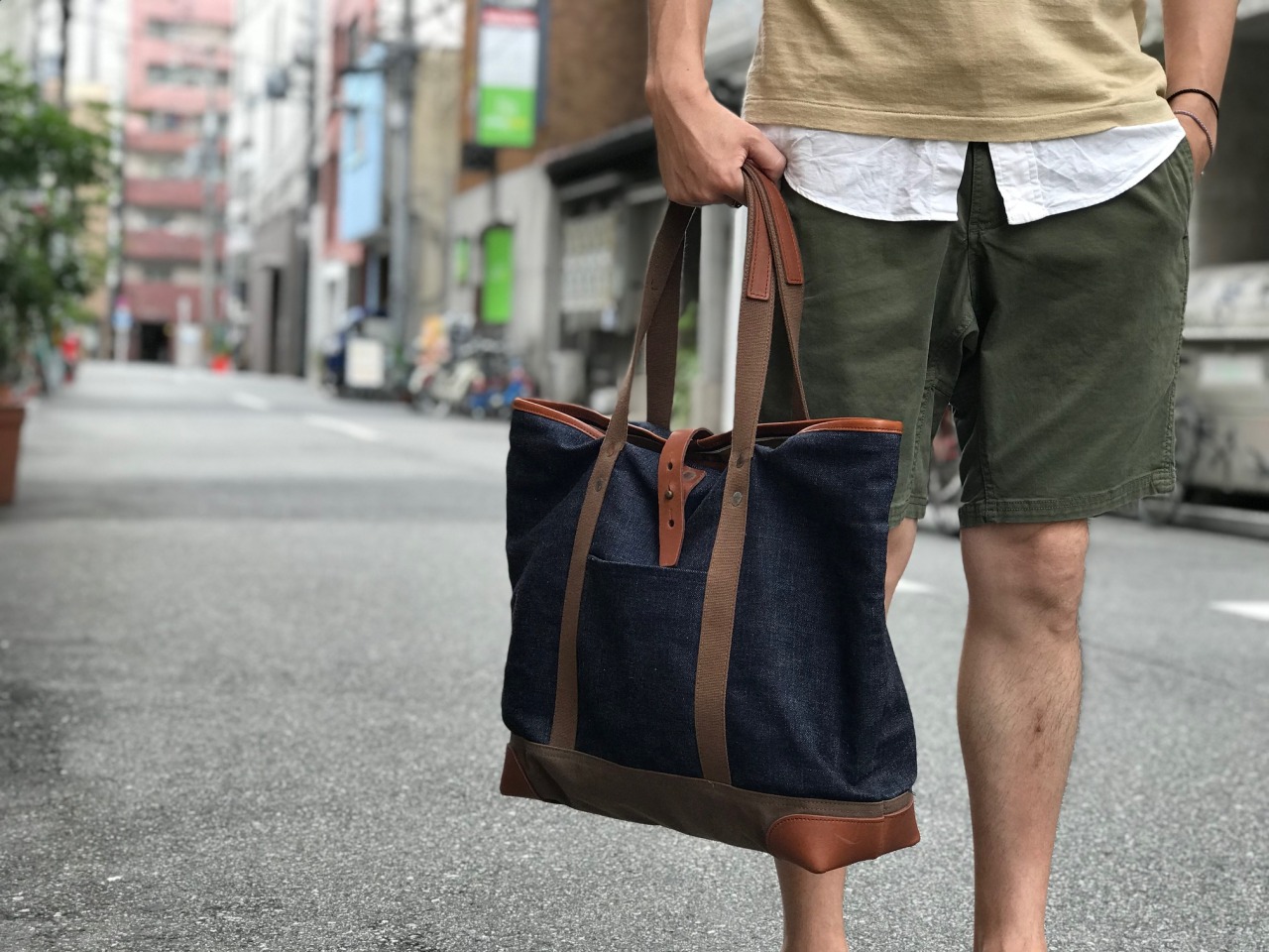 WAREHOUSE & CO. Lot 5212 DENIM TOTE BAG – @warehouse-staff-blog on
