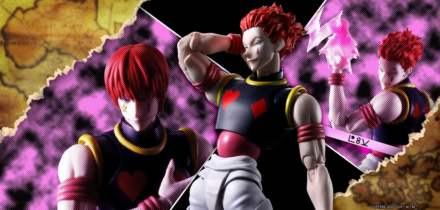 S.H.Figuarts HUNTER×HUNTER ヒソカ | 魂ウェブ