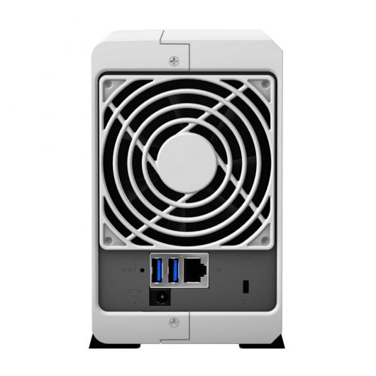 Synology DS218J Servidor NAS Blanco Reacondicionado