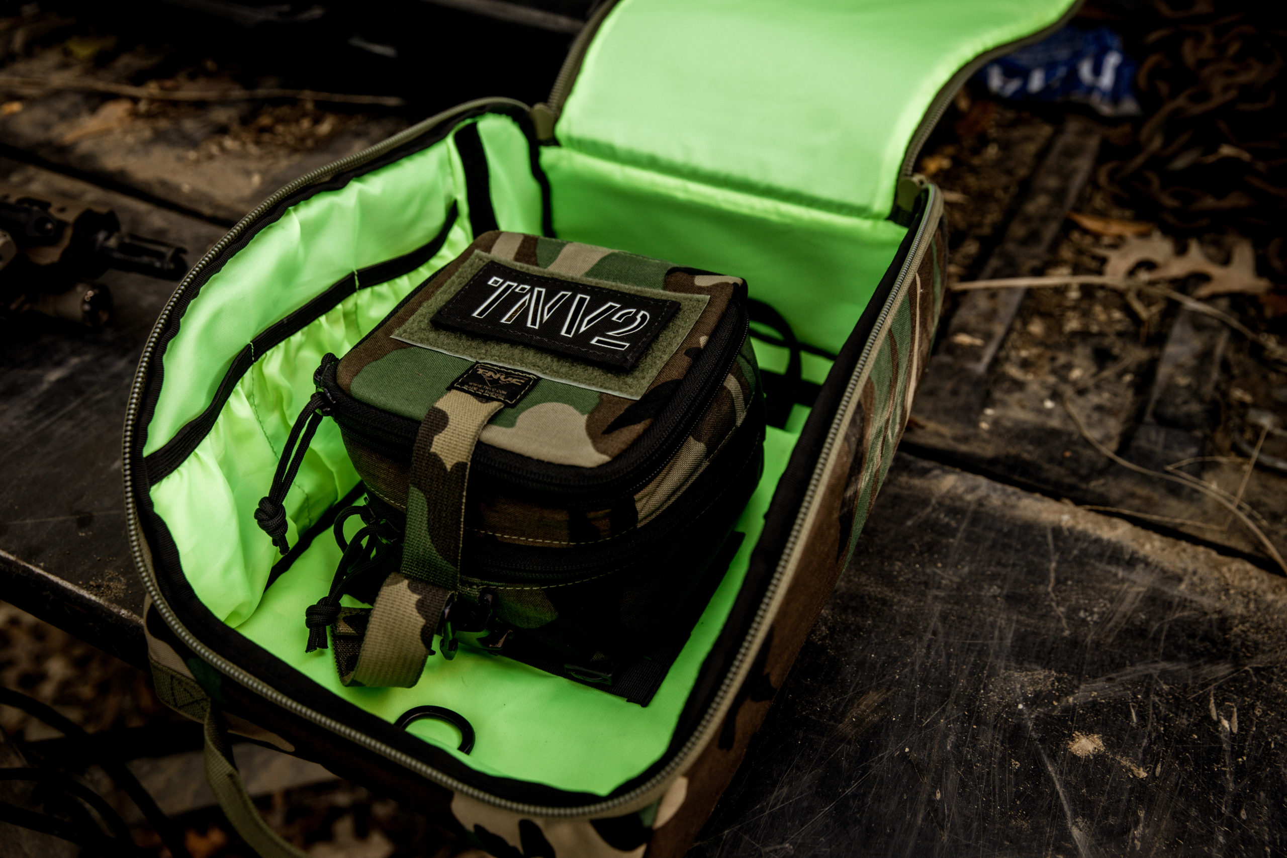 TNVC NVG Pouch, Padded Expandable (NVG-PPE) M81 Woodland