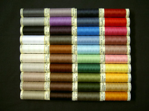 楽天市場】ギッターマン 縫い糸 パッチワーク 糸 糸セット セレクト40
