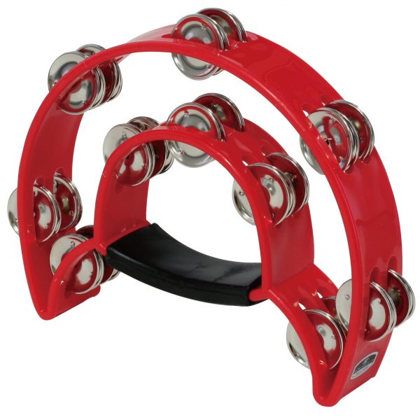 楽天市場】PW−2 モンキータンバリン キクタニ 赤 レッド 打楽器