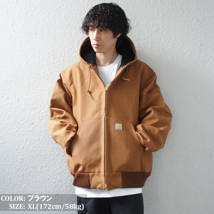 楽天市場】Carhartt カーハート アクティブ ジャケット ルーズフィット