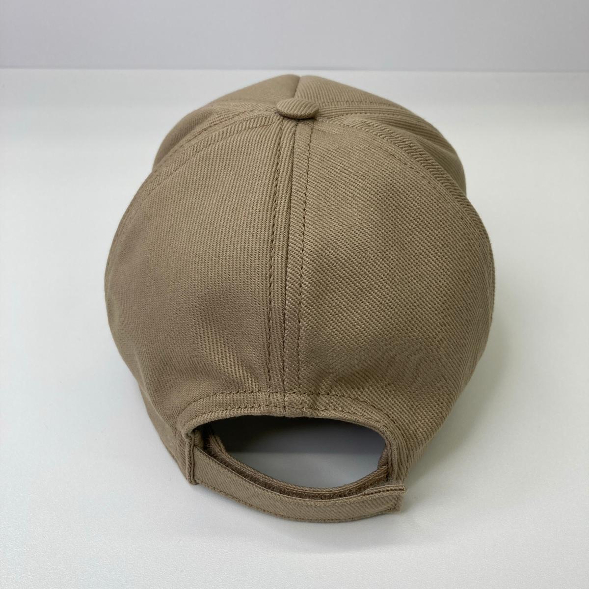 楽天市場】MIUMIU ミュウミュウ ドリル ベースボールキャップ ロゴ刺繍