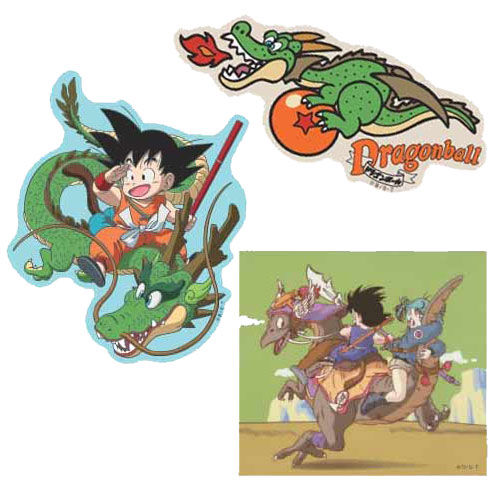 楽天市場】[公式] ドラゴンボール 悟空＆龍 龍 孫悟空&ブルマ&竜