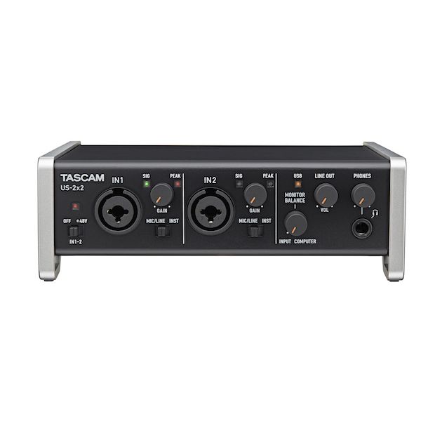 Tascam US-2X2 USB Audio/MIDI Interface (323) 462-1200