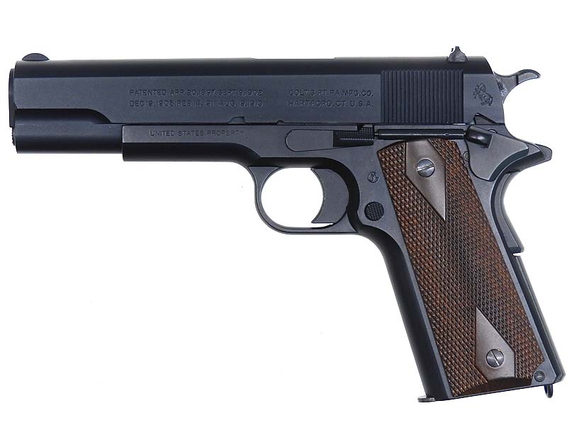 WA] コルト M1911 U.S.ARMY ロイヤルブルー SCW1 HW ガスブローバック