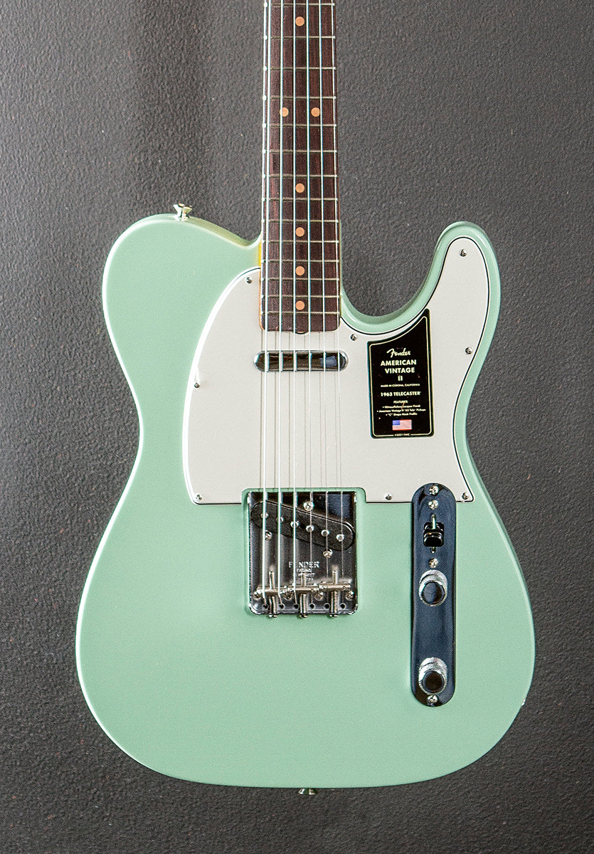 American Vintage II 1963 Telecaster - Surf Green – Dave's Guitar Shop