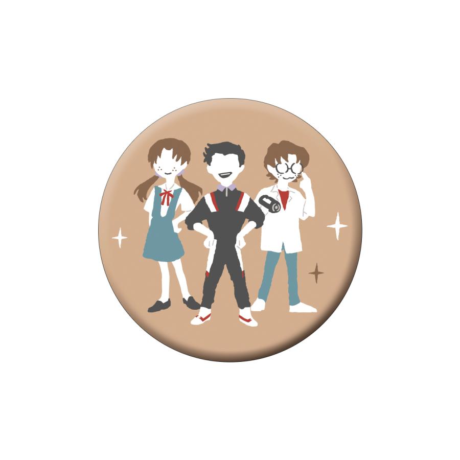 新世紀エヴァンゲリオン ゆるパレット/トレーディング織布缶バッジ10個