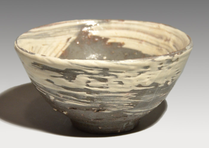 刷毛目茶碗 楠部彌弌(作) 共箱 文化勲章受章 | 古美術ささき