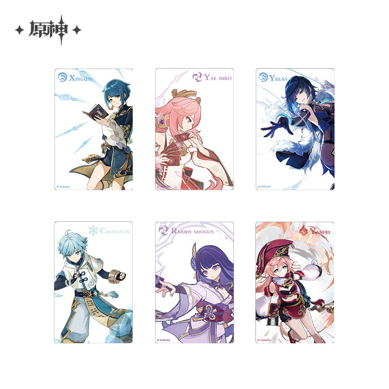 原神 15pt】原神 七聖召喚大会 クリアカード｜HAKUTEA