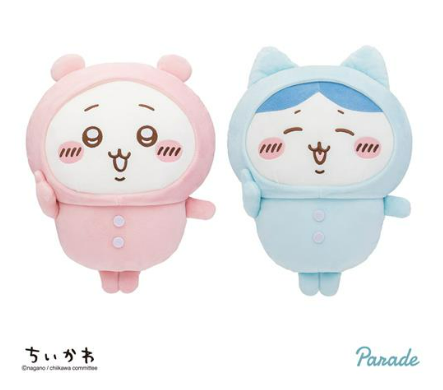 ちいかわ」“パジャマ”に身を包んだうさぎ、ハチワレたちが可愛い