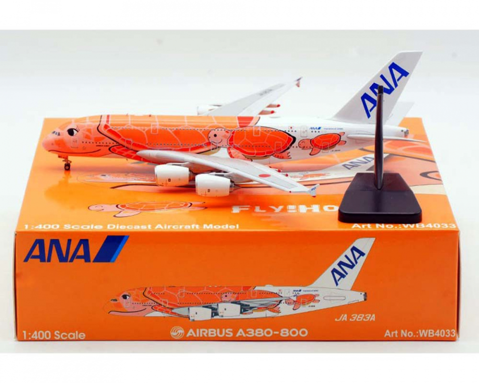 www.JetCollector.com: ANA - All Nippon A380 JA383A Flying Honu-Ka