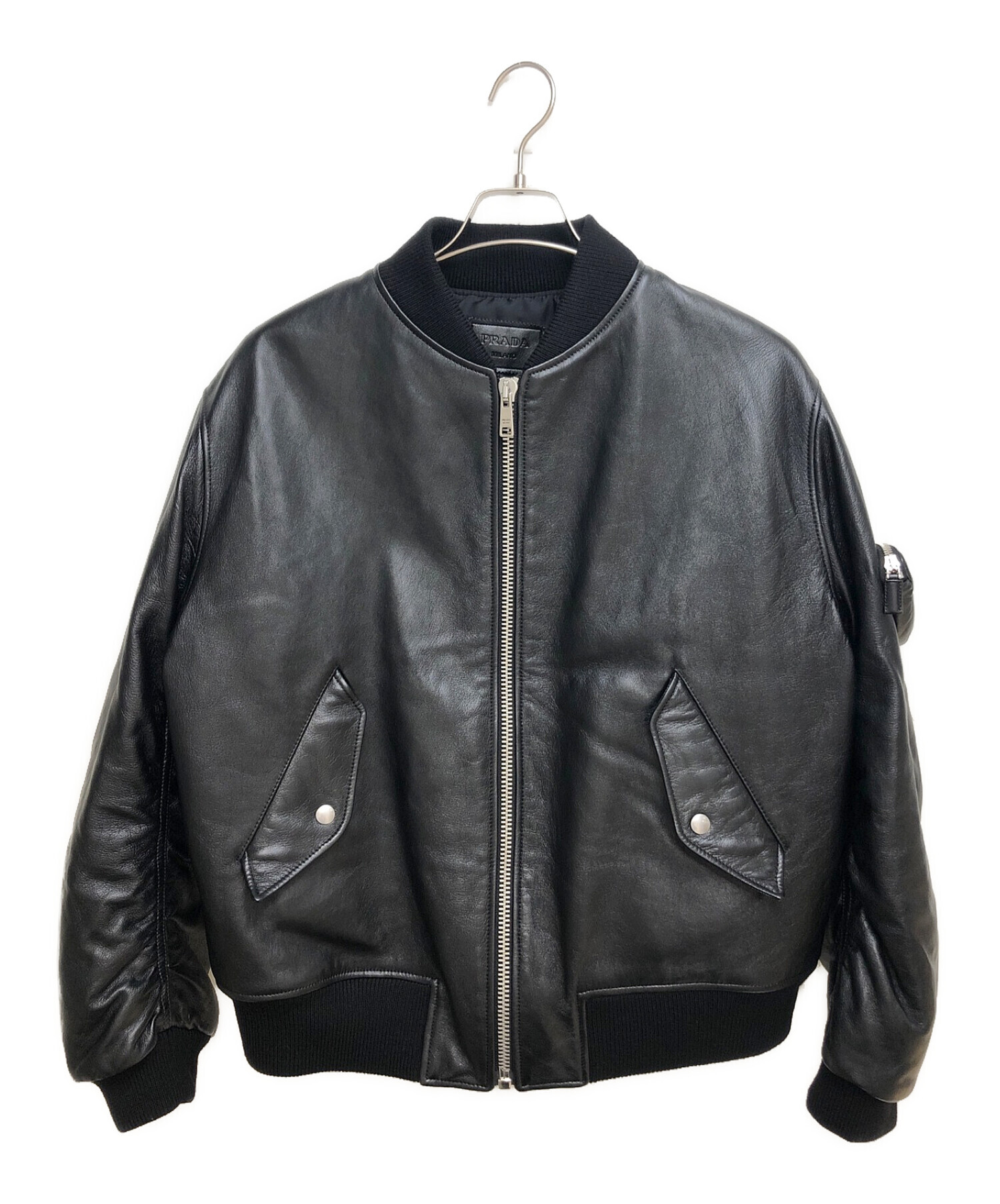 中古・古着通販】PRADA (プラダ) 21AW ナッパレザー ボンバー