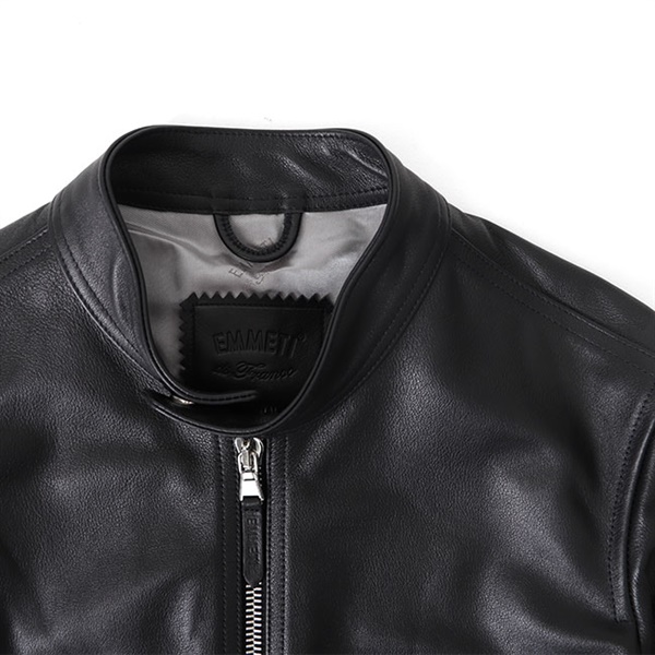 EMMETI エンメティMASSIMO マッシモ カーフレザー シングルライダース