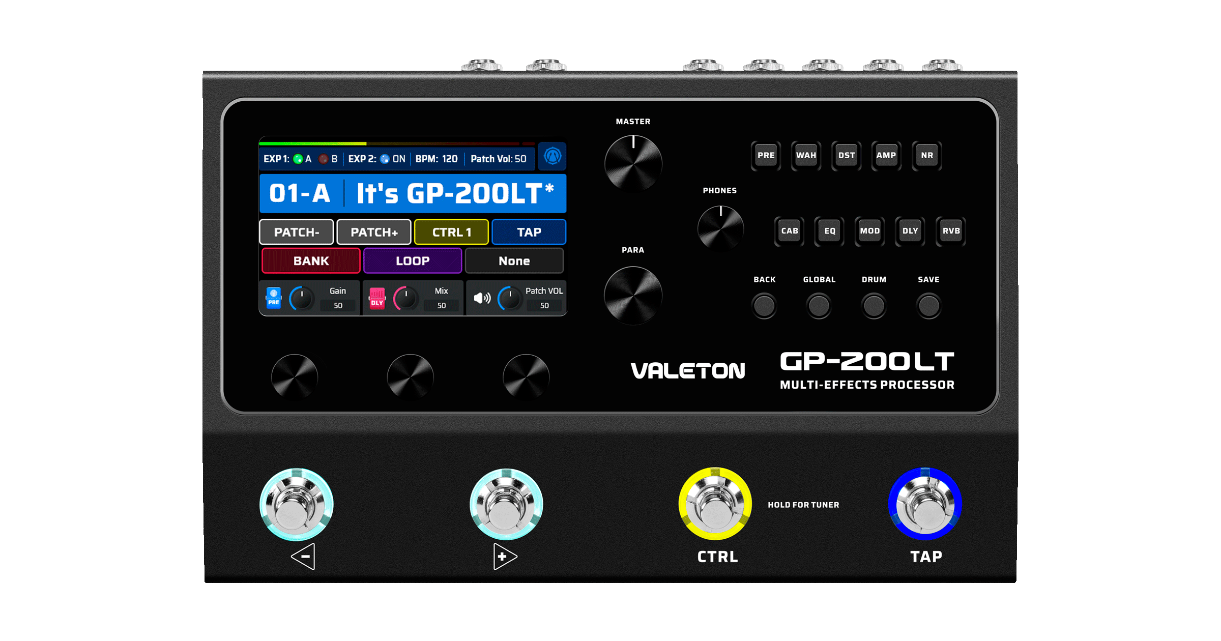 VALETON | GP-200LT | マルチ・エフェクター | 製品情報