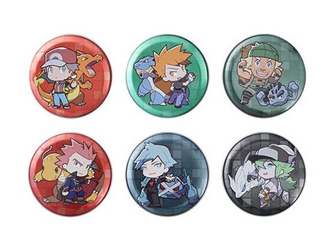 レッドやヒカリなど、歴代ポケモントレーナーが描かれたグッズが登場