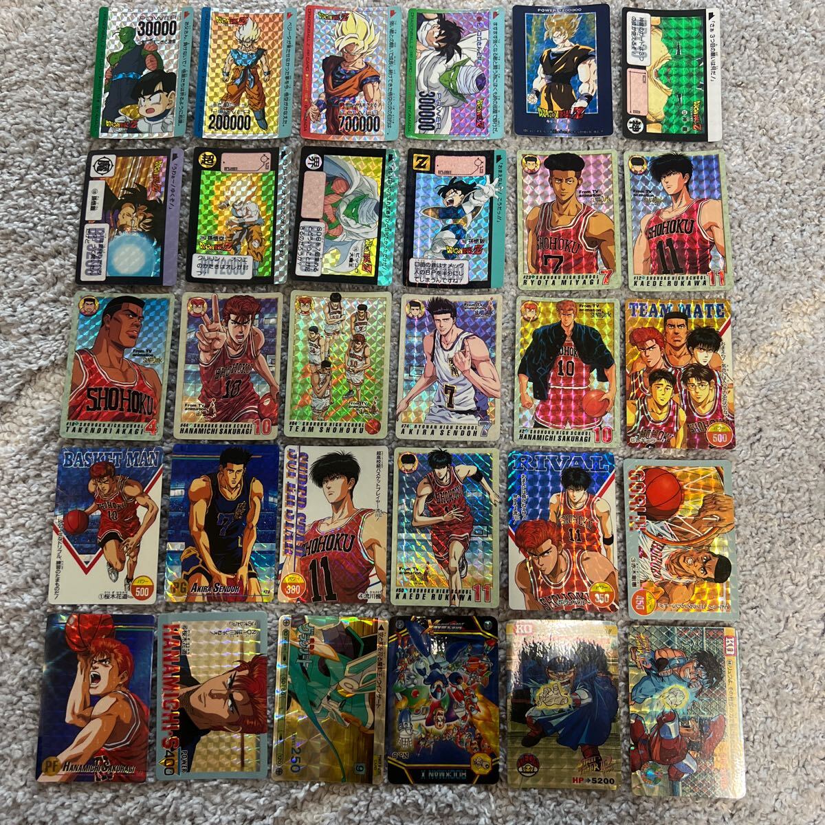 キラカード ドラゴンボール ロックマン スラムダンク キラカード