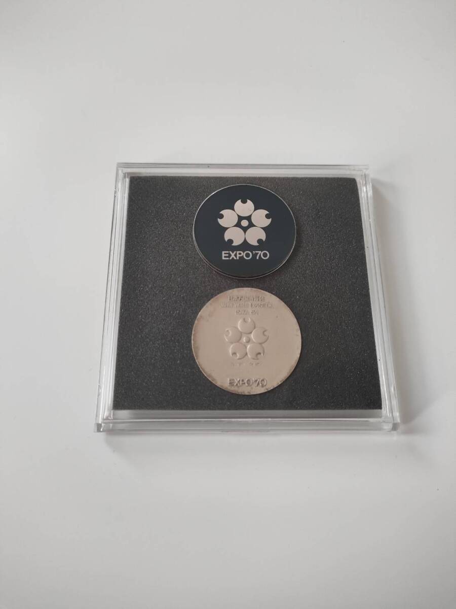 Yahoo!オークション -「万国博覧会expo70記念メダル」(銀製) (金属工芸