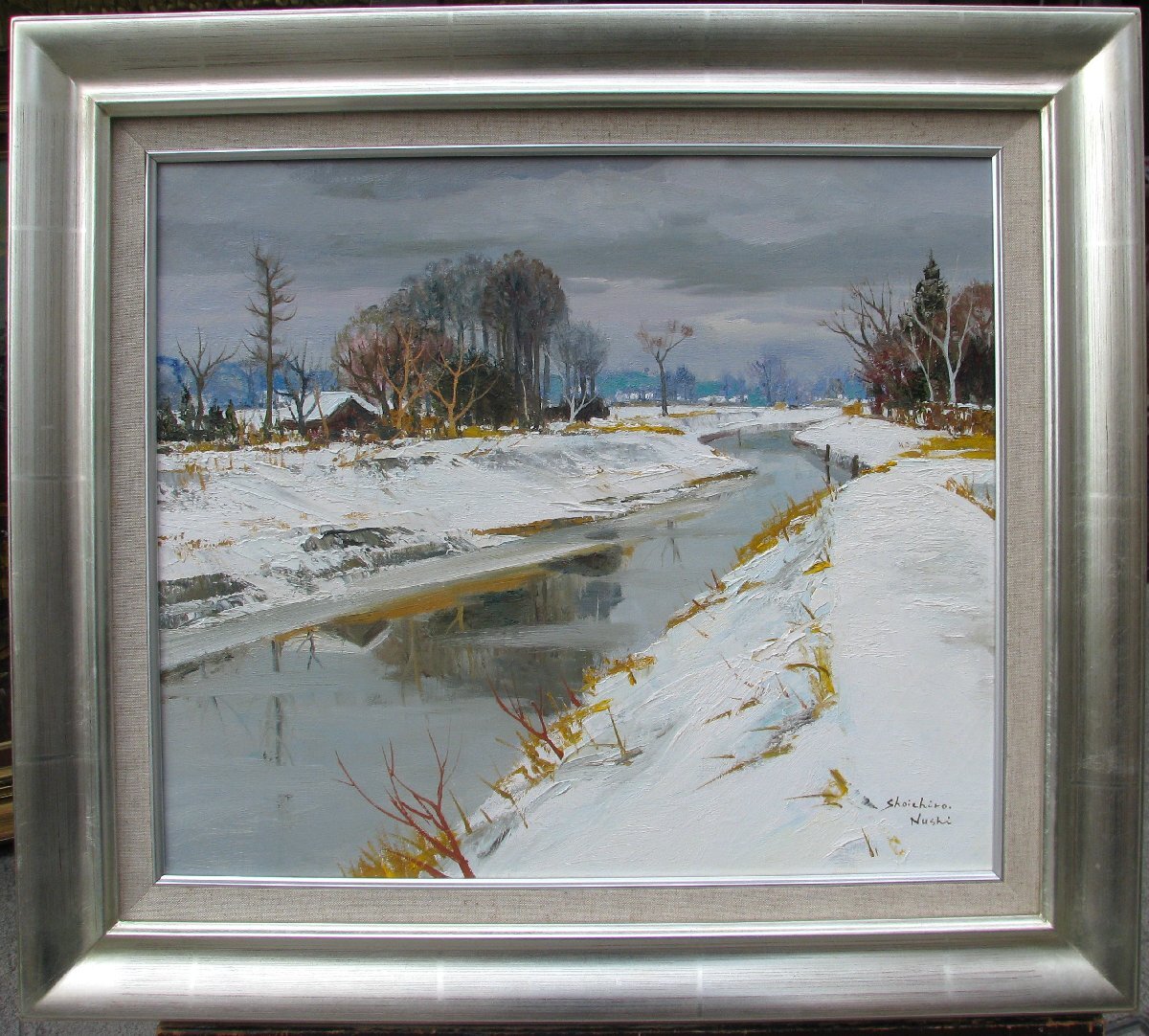 Yahoo!オークション - 「真作保証 油彩」の落札相場・落札価格