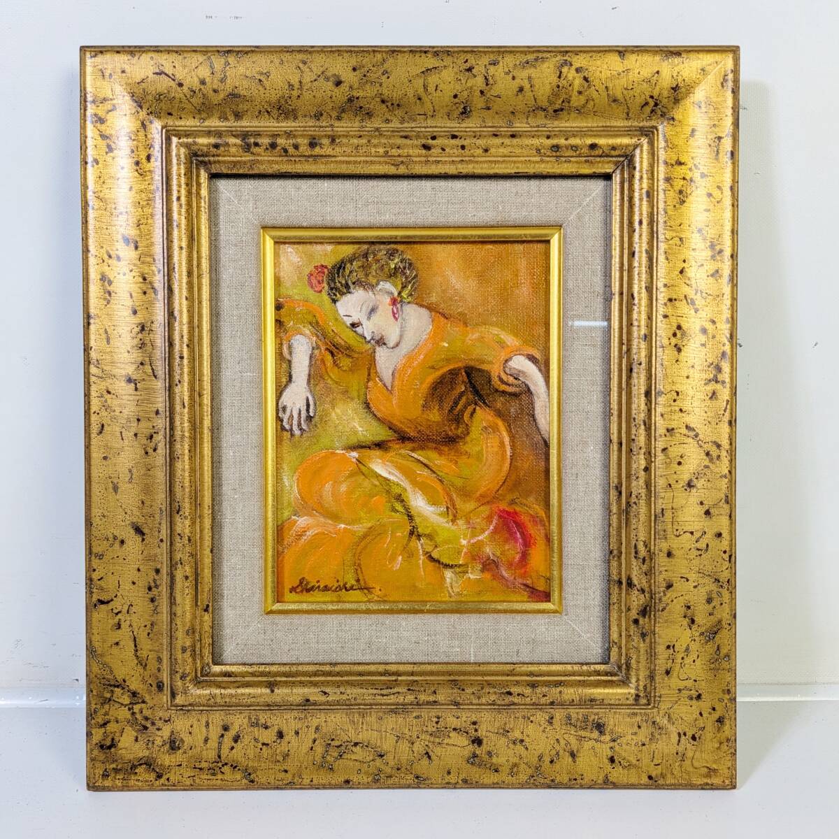 2026年最新】Yahoo!オークション -絵画 油絵 真作(人物画)の中古品