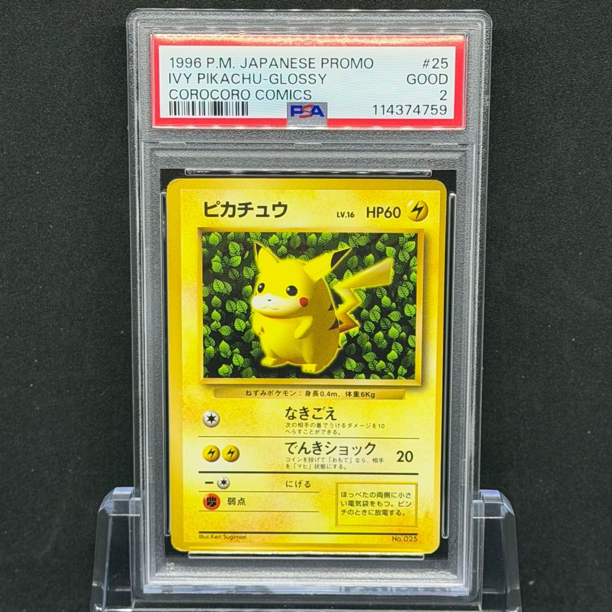 ポケモンカード ピカチュウ 旧裏 LV 16 HP60 No 025｜Yahoo!フリマ（旧