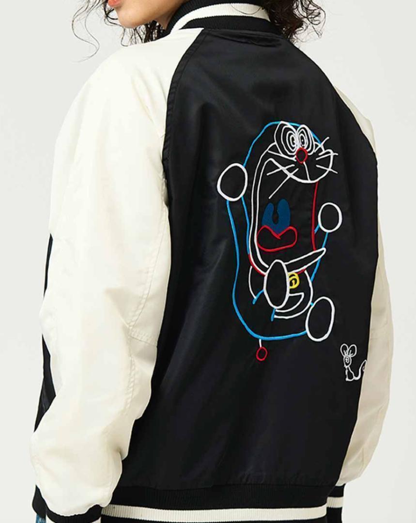 グラニフ ドラえもん ボンバー ジャケット Mサイズ パニック ブルゾン