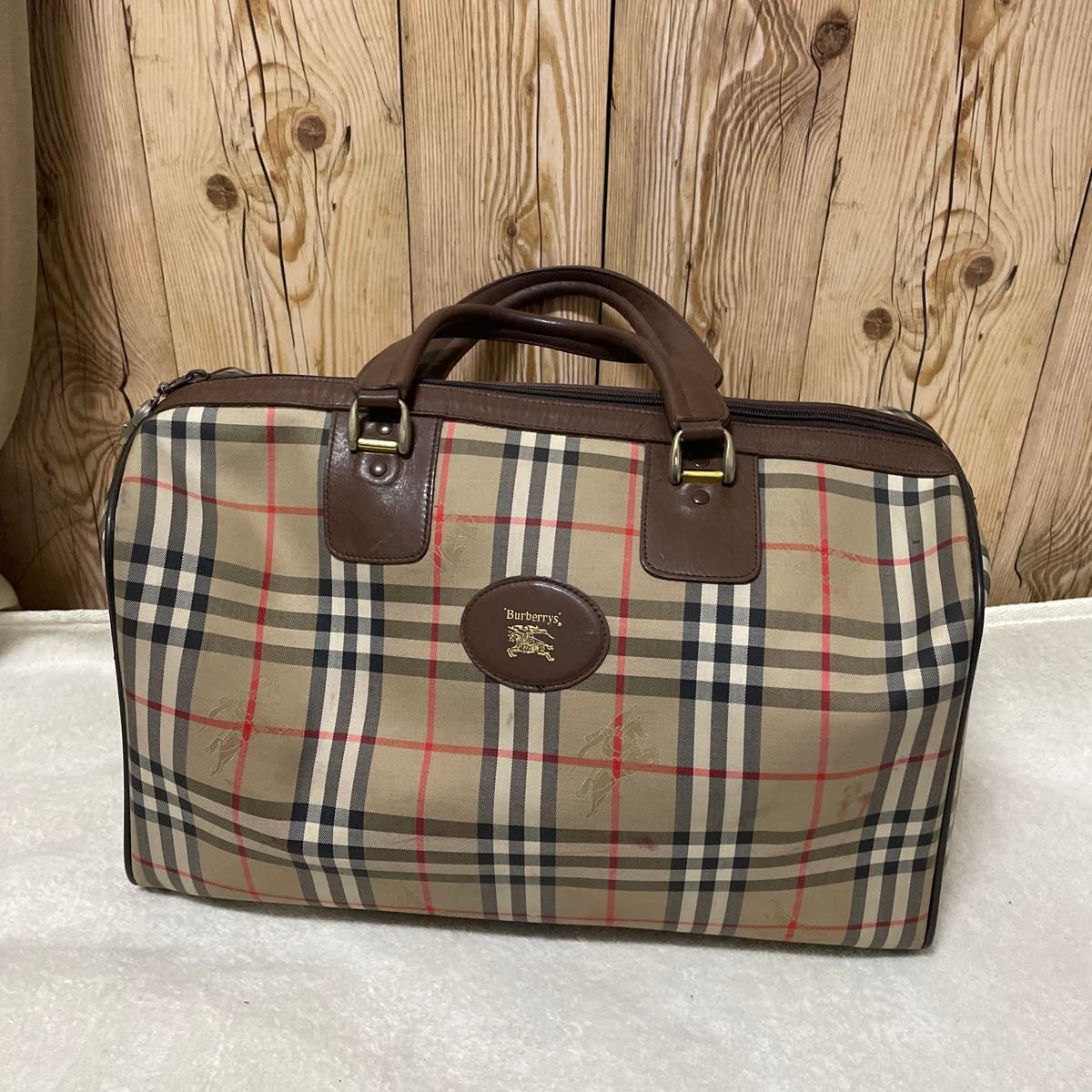 バーバリー ノバチェック BURBERRY Burberrys ボストンバッグ｜Yahoo
