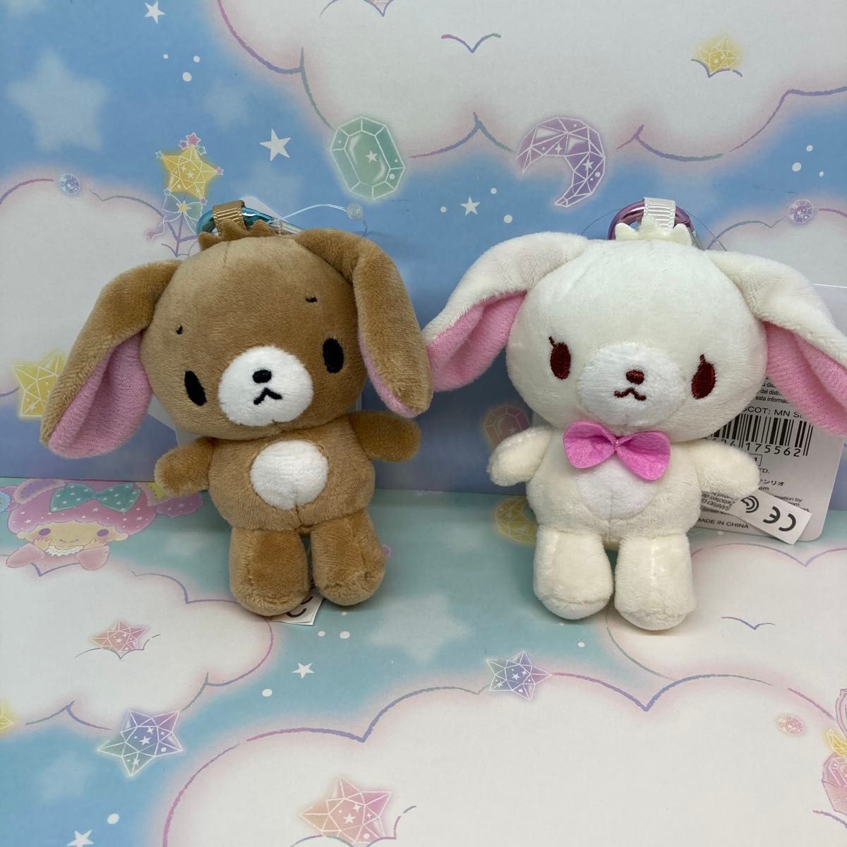 シュガーバニーズ ミニマスコット しろうさ くろうさ サンリオ