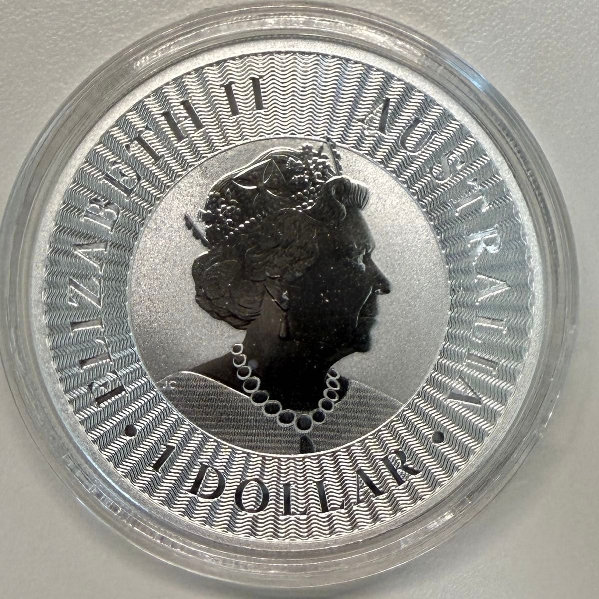 オーストラリア 2021年 カンガルー銀貨 1オンス純銀 シルバーコイン