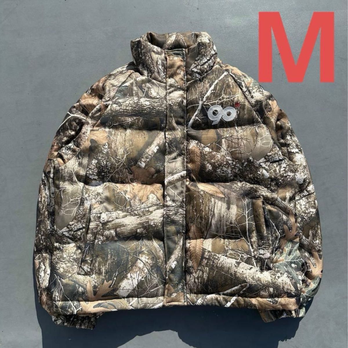 90 Logo Rich Puffer Jacket 9090 ダウン ダウンジャケット リアル