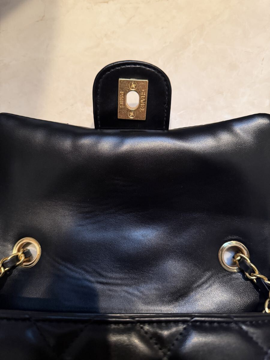 未使用 CHANEL VIPノベルティ キルティング ショルダーバッグ ハート