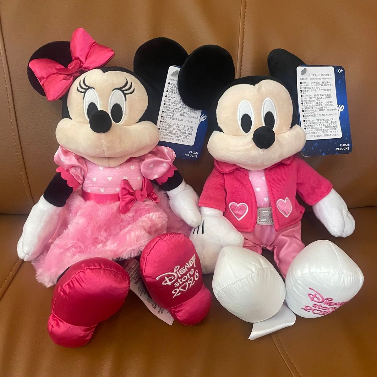 ディズニーストア ミニーマウス ミッキーマウス ぬいぐるみ
