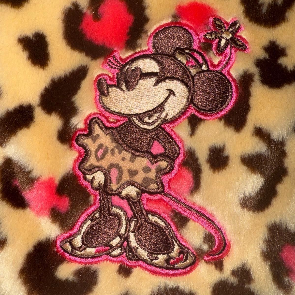 ディズニー ヒョウ柄 マフラーキャップ ミニー Disney マフラー｜Yahoo