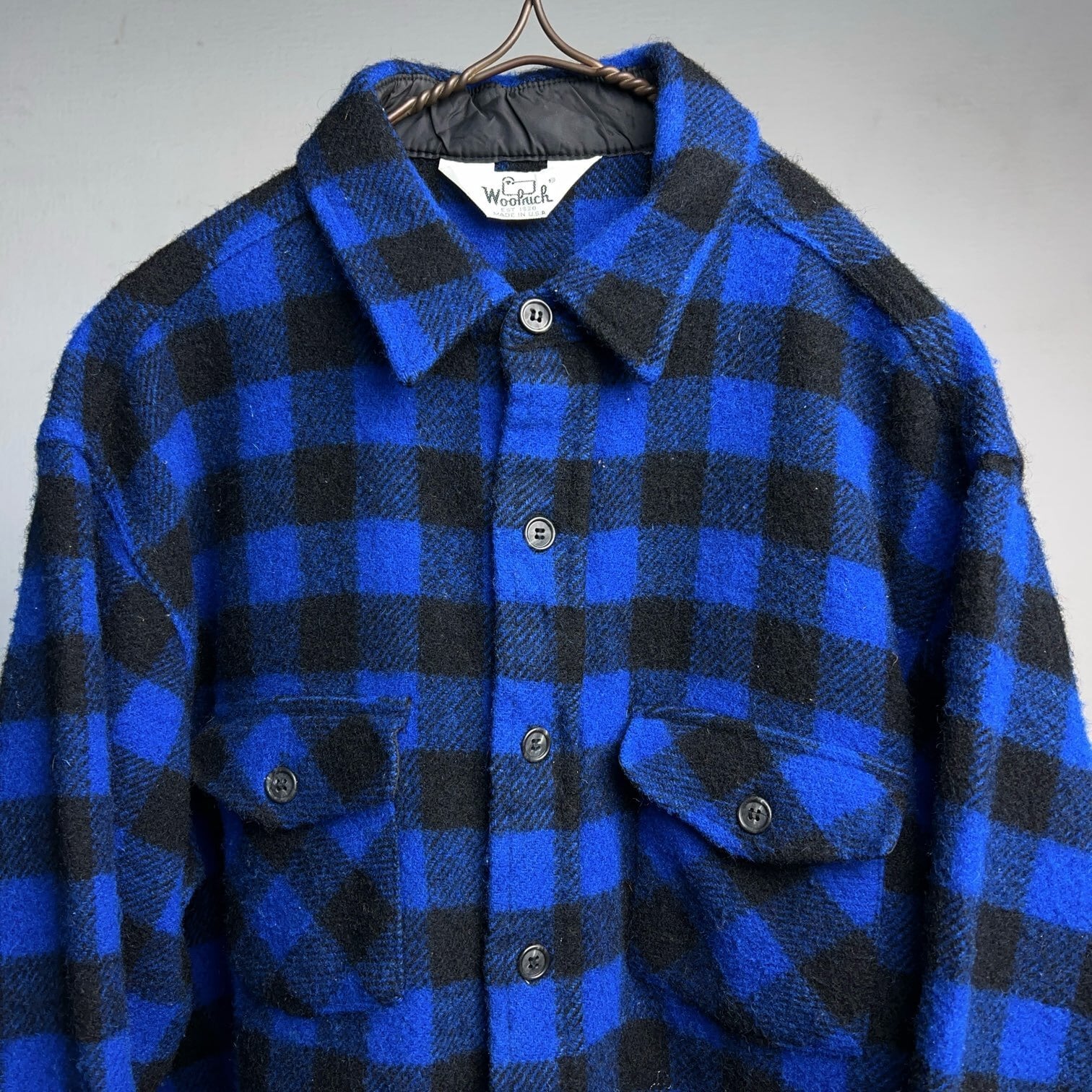 1970's Woolrich heavy Wool Shirt 70年代 ウールリッチ ウールシャツ