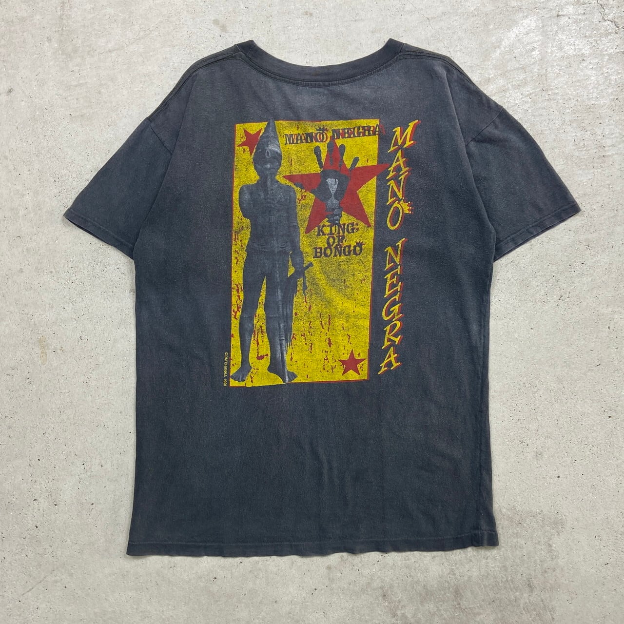 90年代 MANO NEGRA マノ・ネグラ KING OF BONGO バンドTシャツ バンT