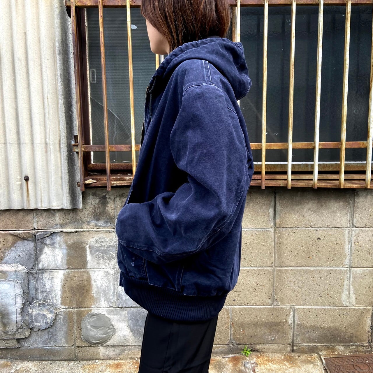 カーハート アクティブパーカー ワークジャケット メンズXL相当 古着