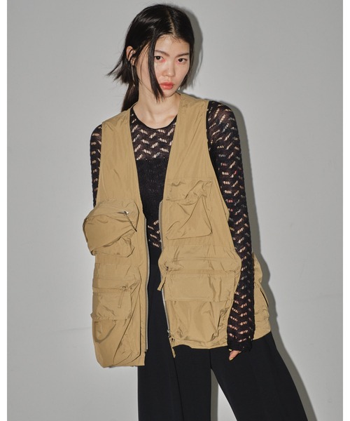 TODAYFUL（トゥデイフル）の「ナイロンポケットベスト（ベスト）」 - WEAR