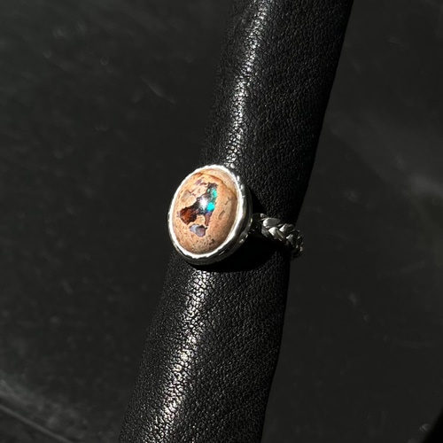 カンテラオパールのシルバーリング 指輪・リング Shining Baby jewelry