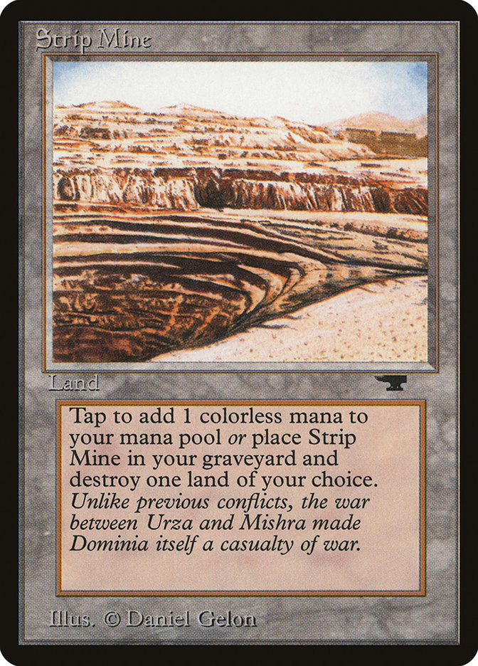 Strip Mine · Antiquities (ATQ) #82b · Scryfall Magic: The
