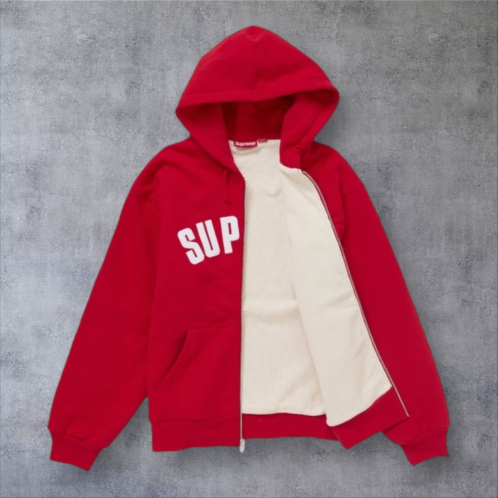 2024FW】Supreme Arc Thermal Zip Up Hooded Sweatshirt (Supreme