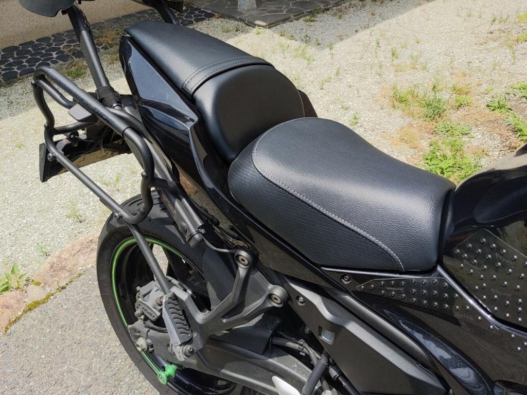 カワサキ(純正) ハイシート(999941062) のパーツレビュー | NINJA650