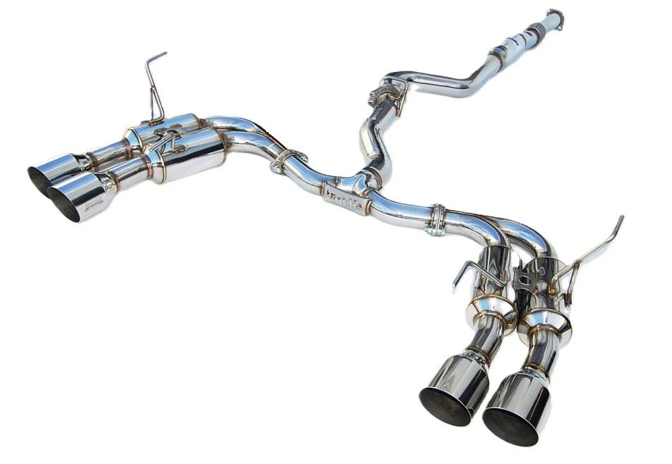 Invidia 2015+ Subaru WRX / STI Gemini/R400 Single Layer Quad