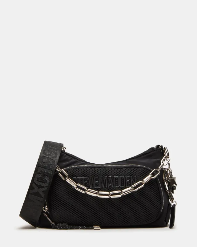 Washed Black Stellar Denim Messenger Bag | Parallel