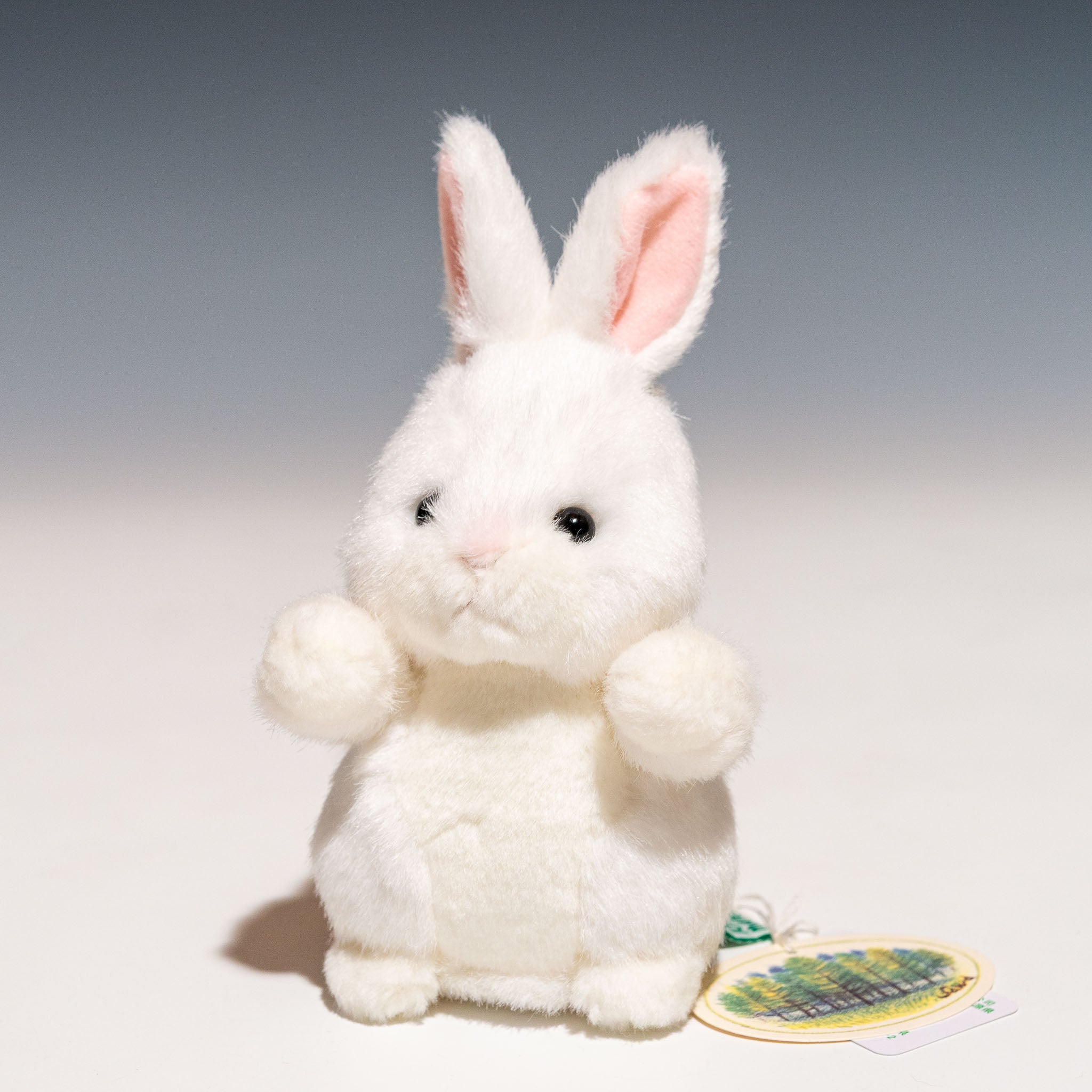 たけのこ TAKENOKO ぬいぐるみ 森のなかま (ミニ) ウサギ 白 85214