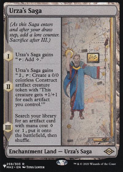 Foil】(021)□ボーダーレス□《ウルザの物語/Urza's Saga》[SLC] 土地