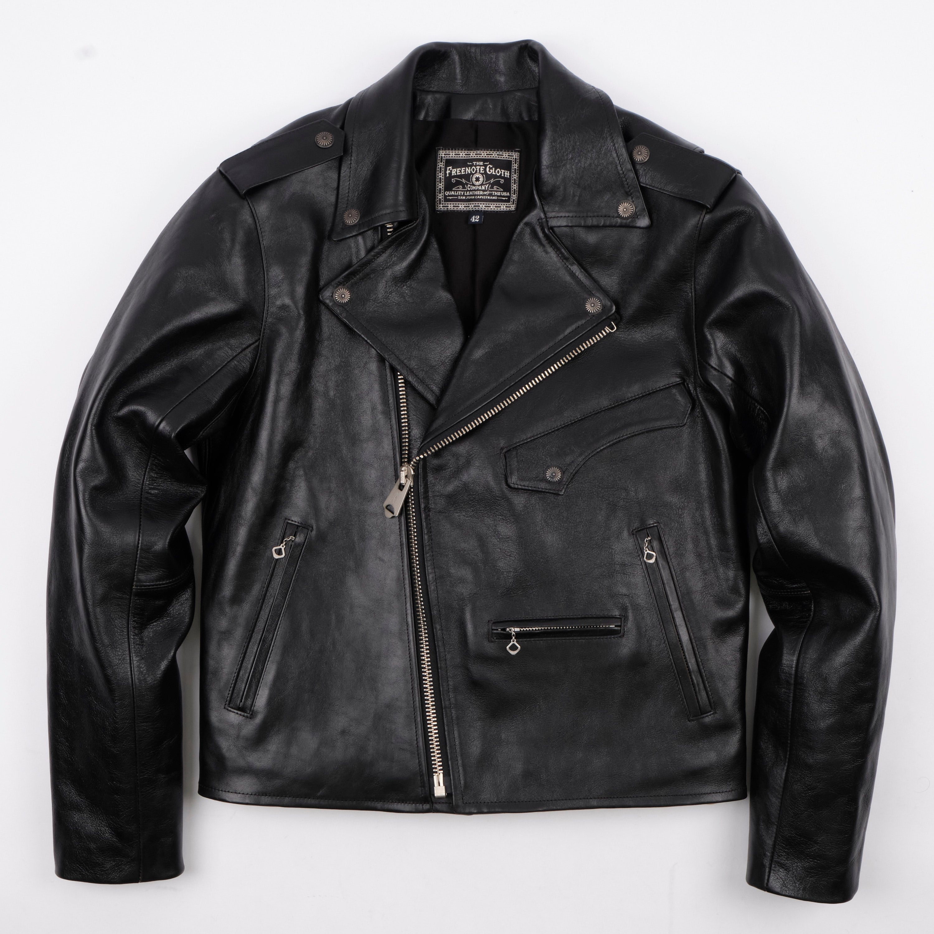Mooch Moto Jacket | Black Horsehide