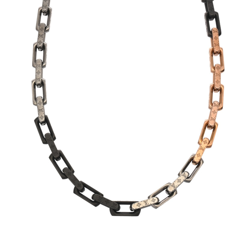 ルイヴィトン コリエ チェーンネックレス 14145 シルバー ゴールド